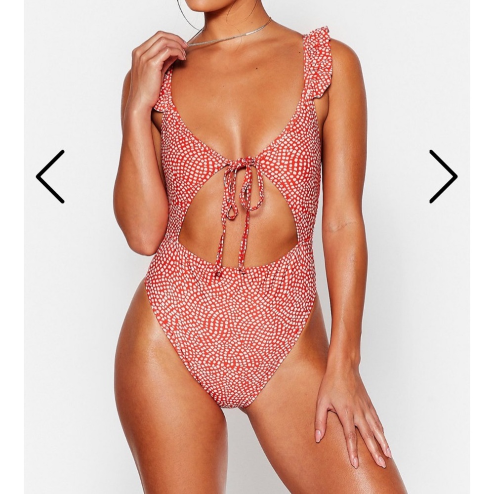 Nasty Gal Cut Out Swimsuit Size 10